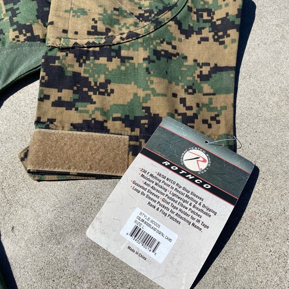 Long Sleeve Camouflage Shirt - Picture 10 of 14